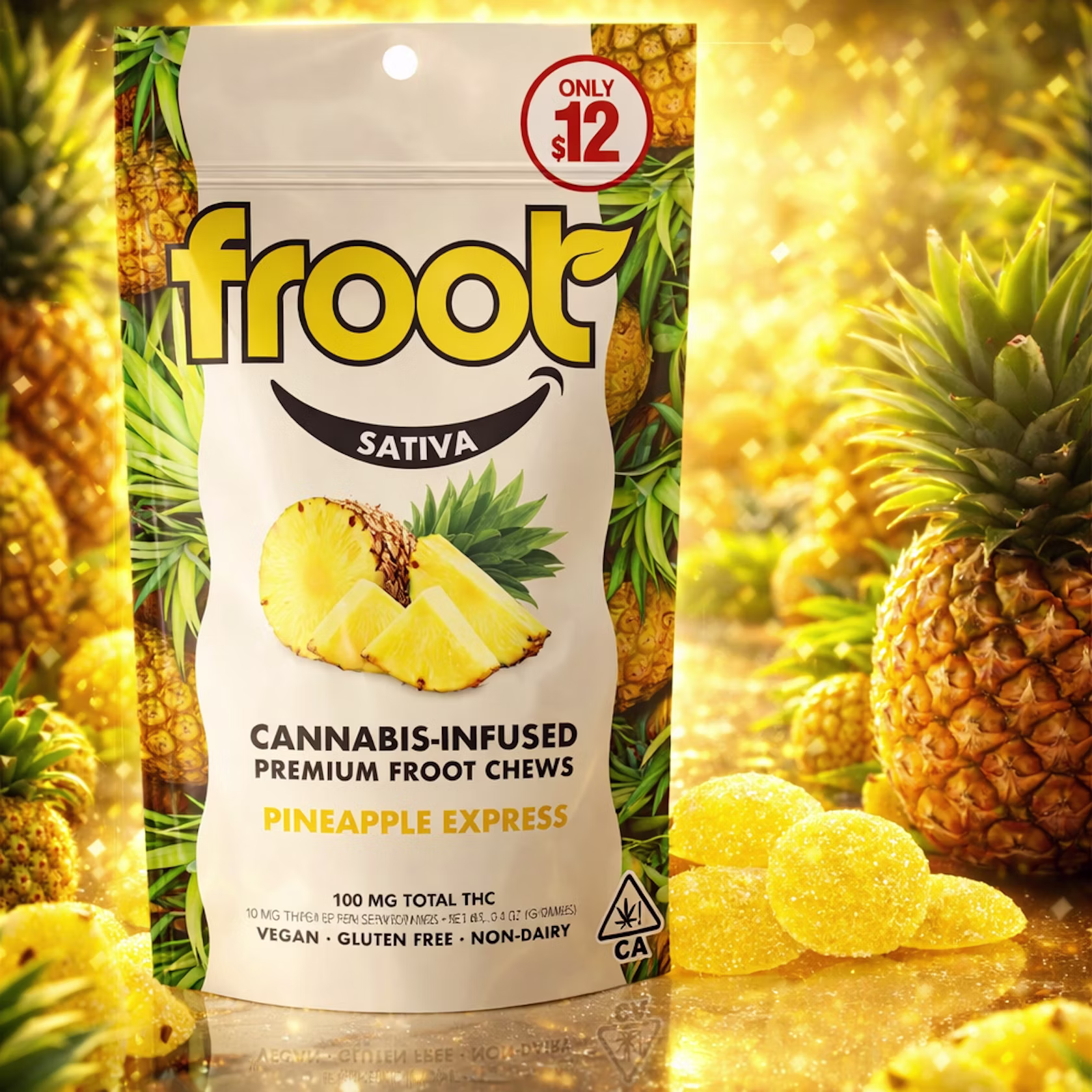Froot Pineapple Express Gummies